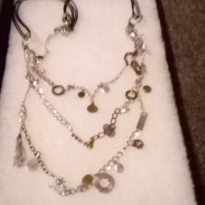 Unique message necklace 3 layer from Chico's